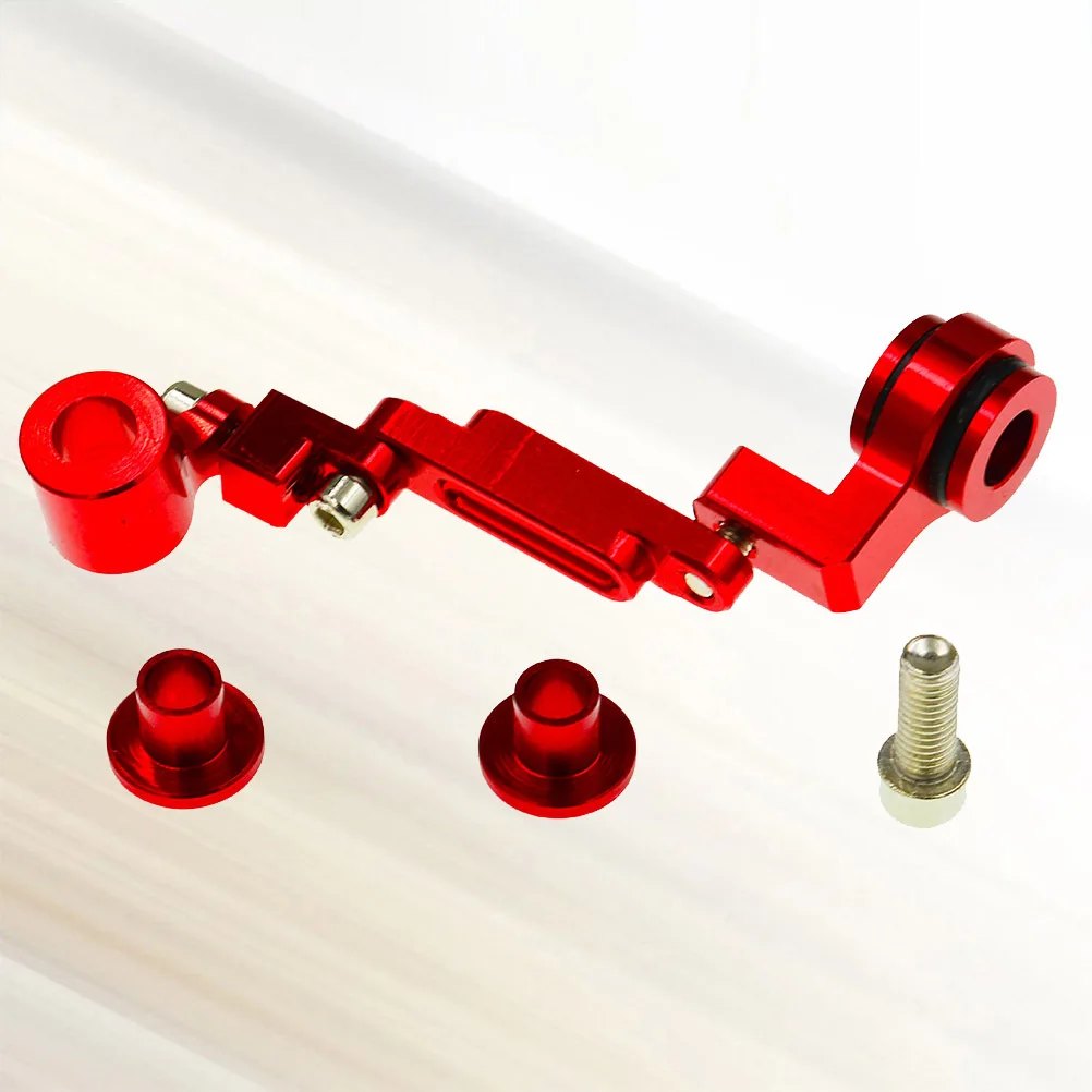 

Motorcycle Oil Cup Bracket Aluminum Alloy Multi Angle Brake Holder Pump Oiler Support Red Oil Cup Holder Oiler Support Bracket