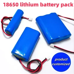 12V Lithium-ion Battery Pack 7.4V 3.7V 3500mAh 18650 Batteries Buite in BMS for Backup Power Ups CCTV Camerar Speaker Bluetooth