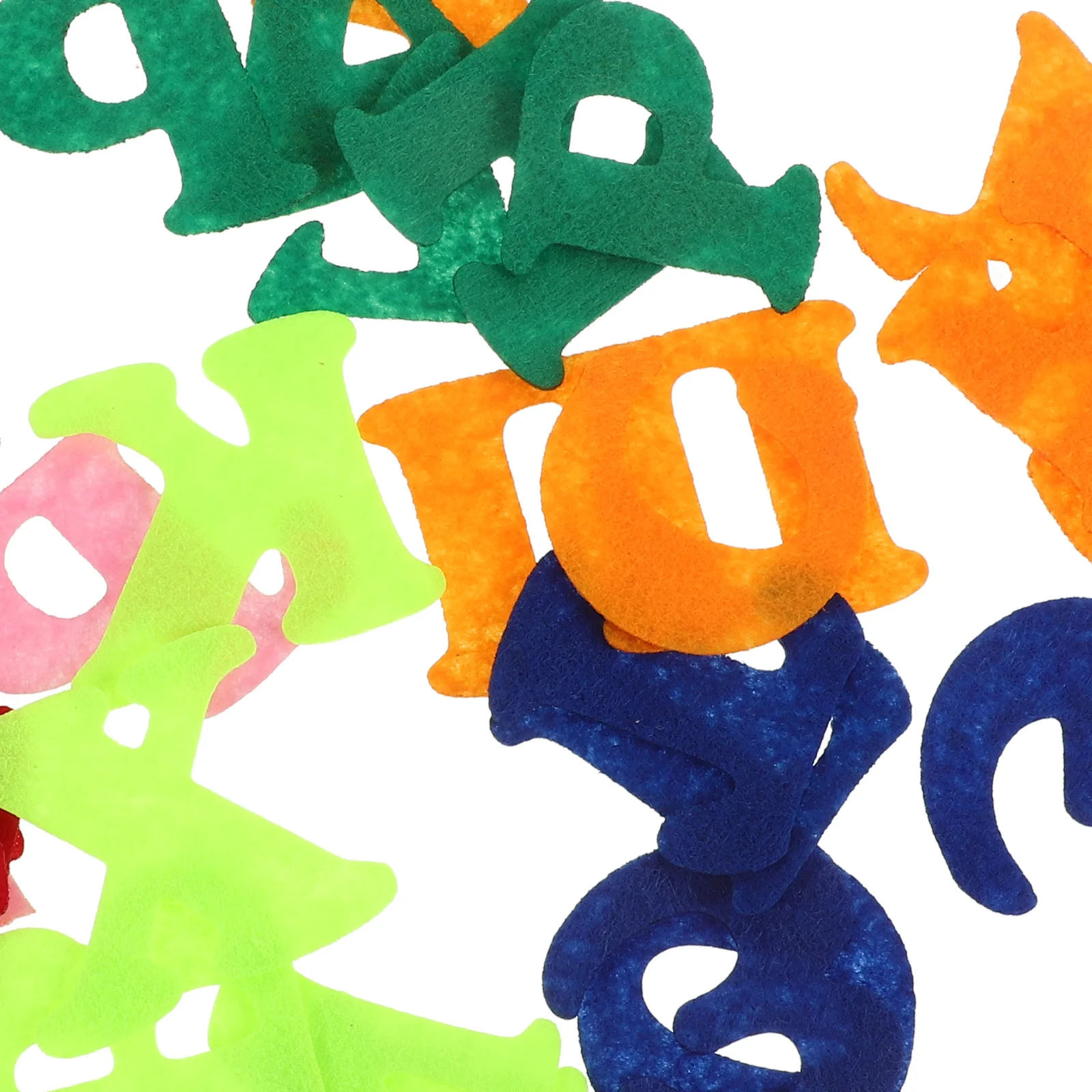 1Set Russian Alphabet Wall Stickers Felt Nonwoven Fabric Educational Decor Preschool Kindergarten Classroom Learning Early