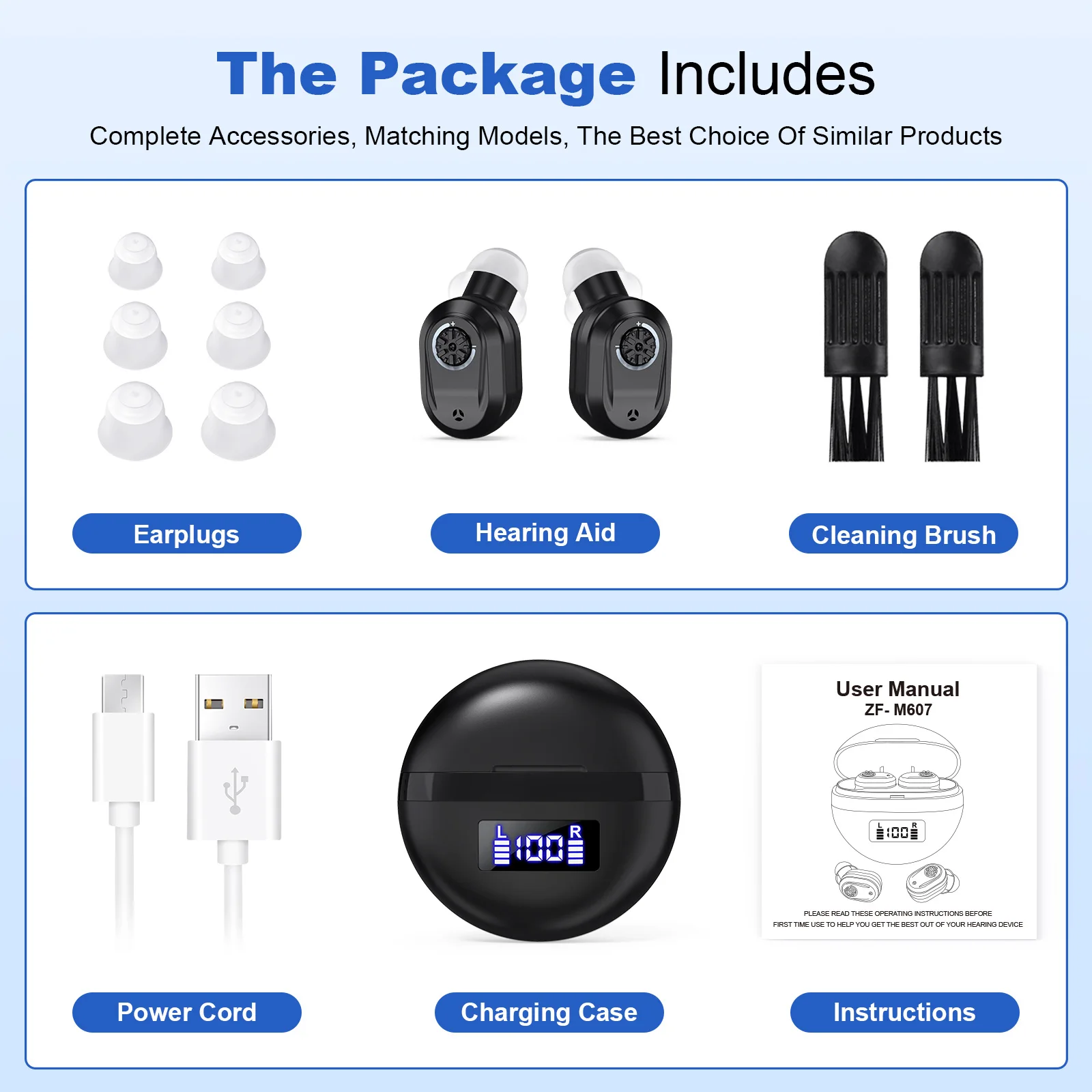 Invisible Hearing Aids Mini Aids for Elderly Adjustable Volume Deaf  Mini Sound Amplifier