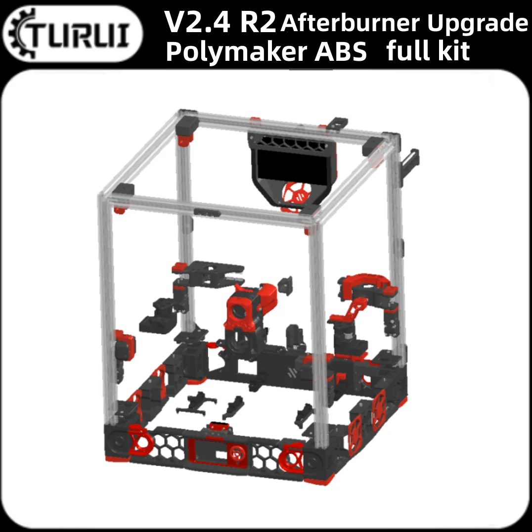 

TURUI Voron 2.4 R2 12h 3d Printer Printed Parts Full Kit V2.4 Polymake Abs Filament 2 4 R2 Latest Version High Temperature