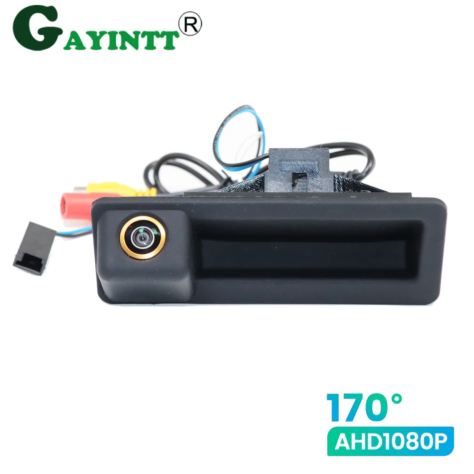 

1080P HD 170° Car Trunk Handle rear view Camera For BMW 3 Series BMW 5 X5 X1 X6 E82 E84 E88 E90 E91 E92 E93 E60 Reverse AHD