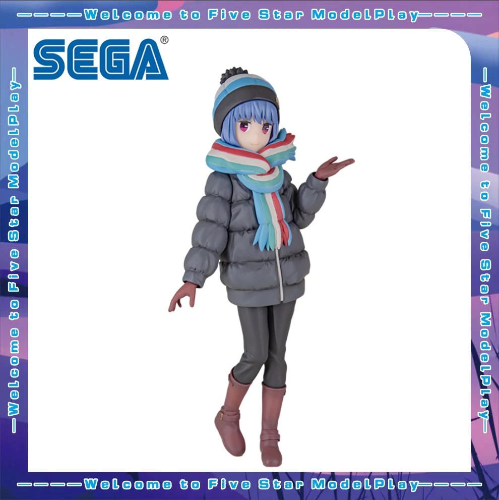 

【FS】Original SEGA LAID-BACK CAMP Rin Shima Figure Model Gift Collection