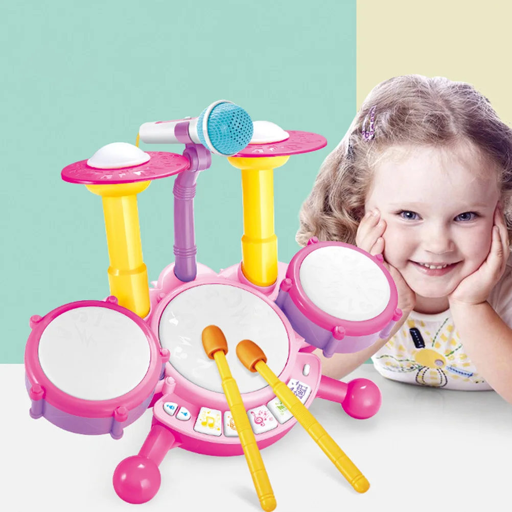 متعددة الوظائف طبلة موسيقى الجاز لوحة مفاتيح البيانو الإلكترونية إكسيليفون 3 في 1 مجموعة أدوات الموسيقى للأطفال تعلم هدية للأطفال الصغار