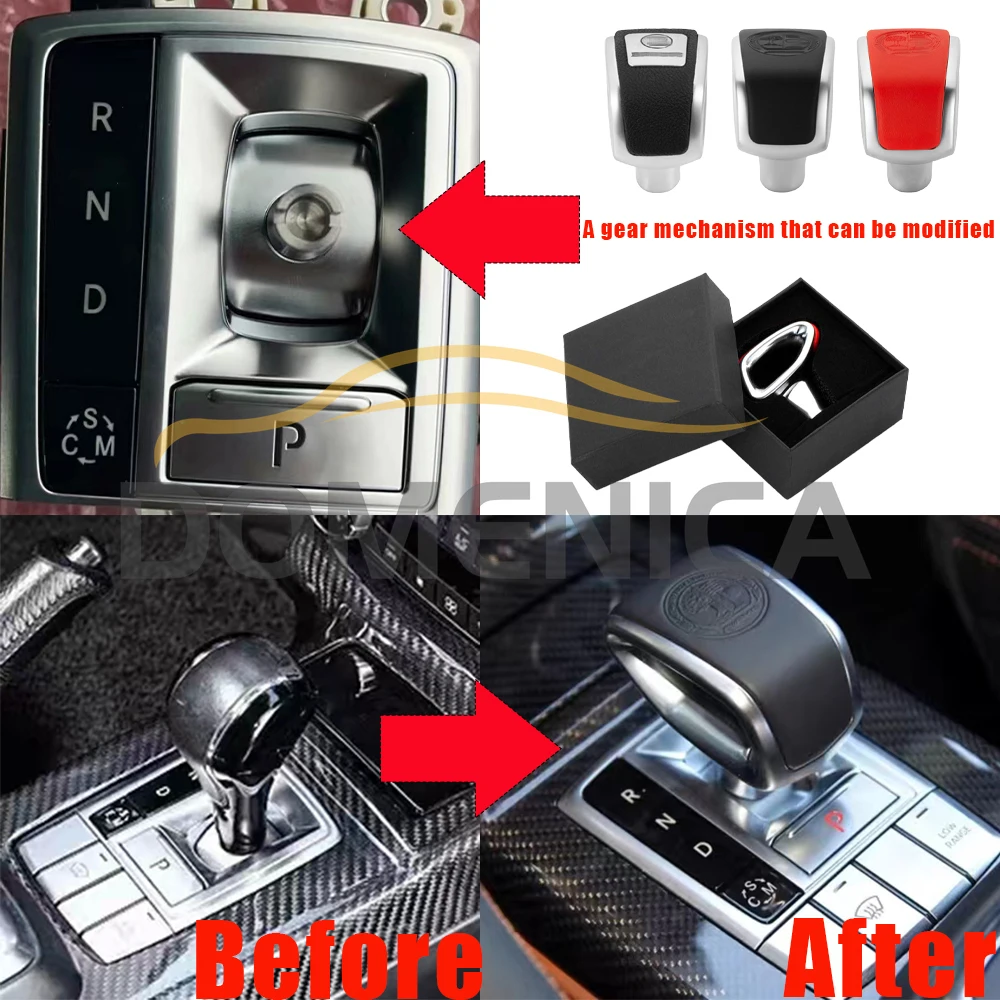 New Gear Shift Knob Replacement for Mercedes-Benz G-Class AMG Series W463 G350 G500 G63 G65 G55 A45 CLA GLA SLC CLS SL E Refit