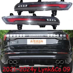 1pcs car accessories bumper tail light Greatwall Zeekr Lynk&Co 09 rear taillight LED Lynk Co fog Taillamp Reflector 2021~2024y