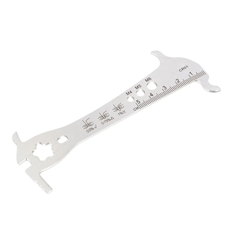 Bike Chain Checker Wear Chain Hook Measurement Ruler