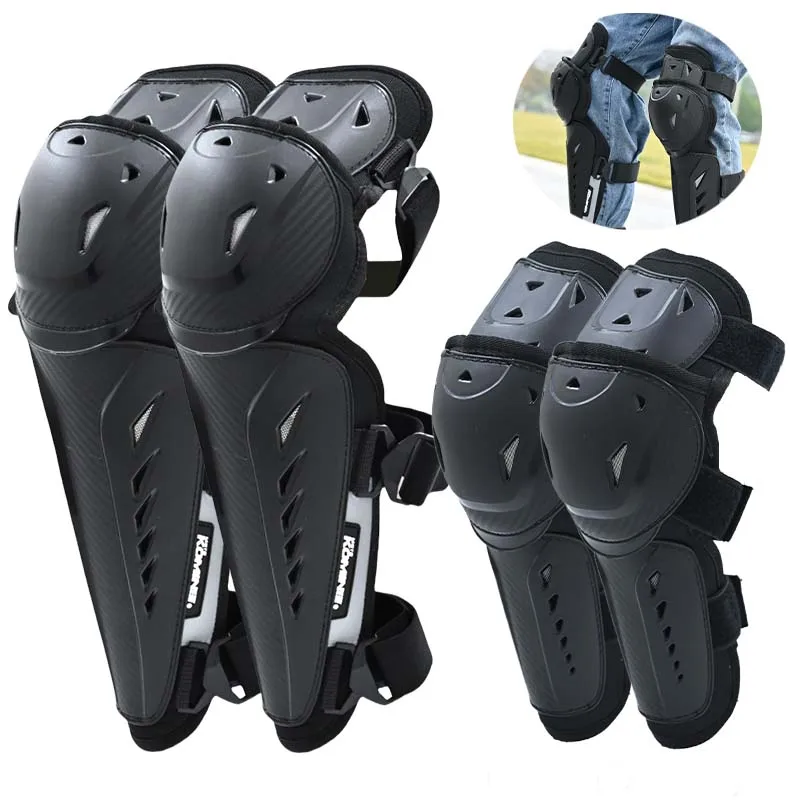 4pcs/1 setsOutdoor Tactical Protective Gear Knee Pads Elbow Pads For Outdoor Cycling Mountaineering And Hiking Protection Sports