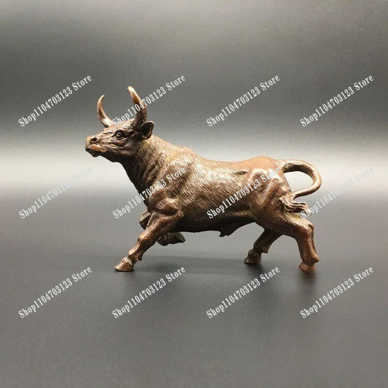 Solid brass buffalo bull small ornaments sold directly from the factory