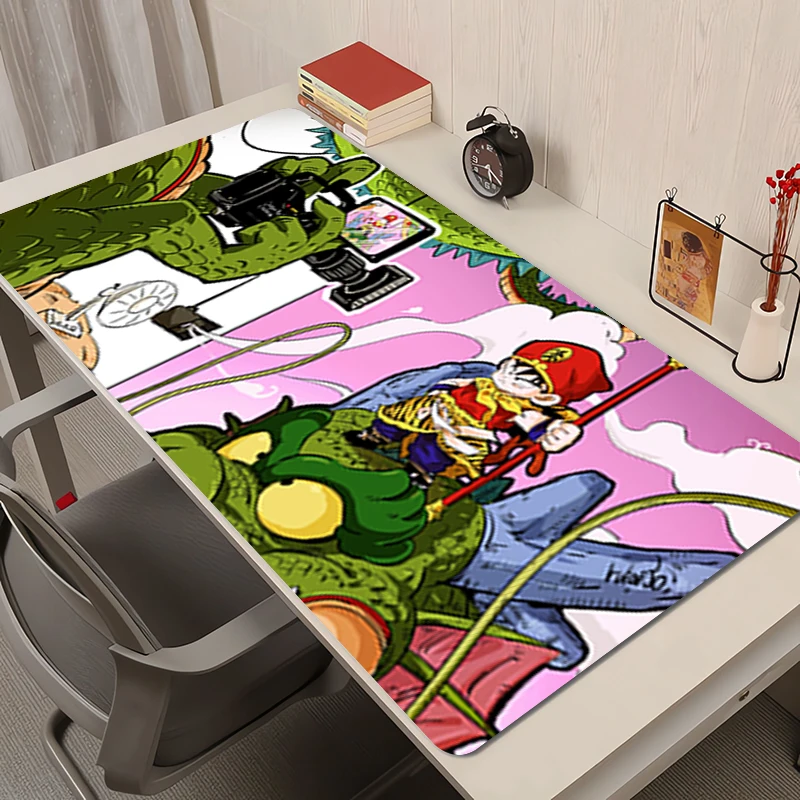 

Mouse Pad Anti-slip Desk Mat Gaming Mats PC Accessories HD Mousepad Large Extended Keyboard Mat Dragon Ball Pattern Tablet Pad