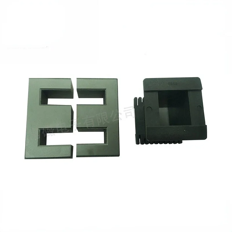 EE85A Manganese Zinc Ferrite Core Needleless Plastic Framework Matched with High-frequency Transformer Core