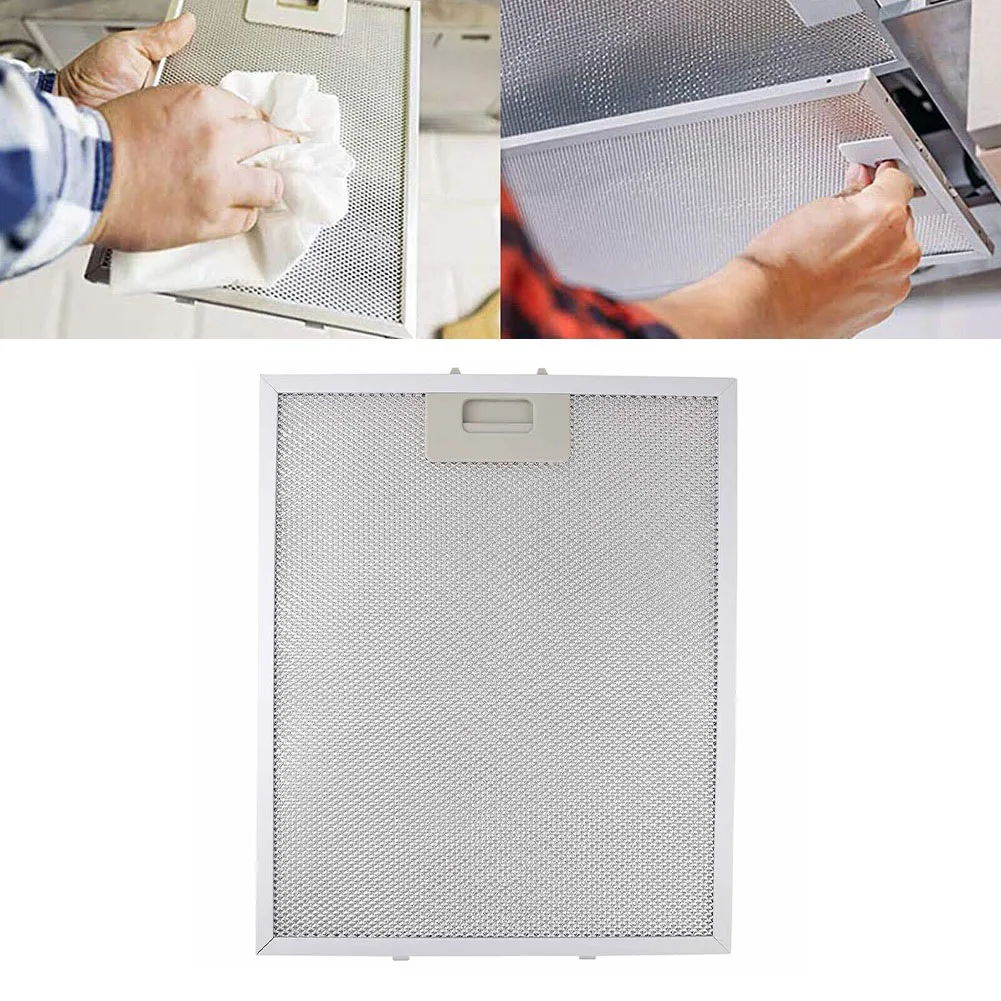 Kitchen Air Filtration Metal Mesh Extractor Filter Range Hood Vent Filter Best Replacement For Hood Filters 280x355x9mm