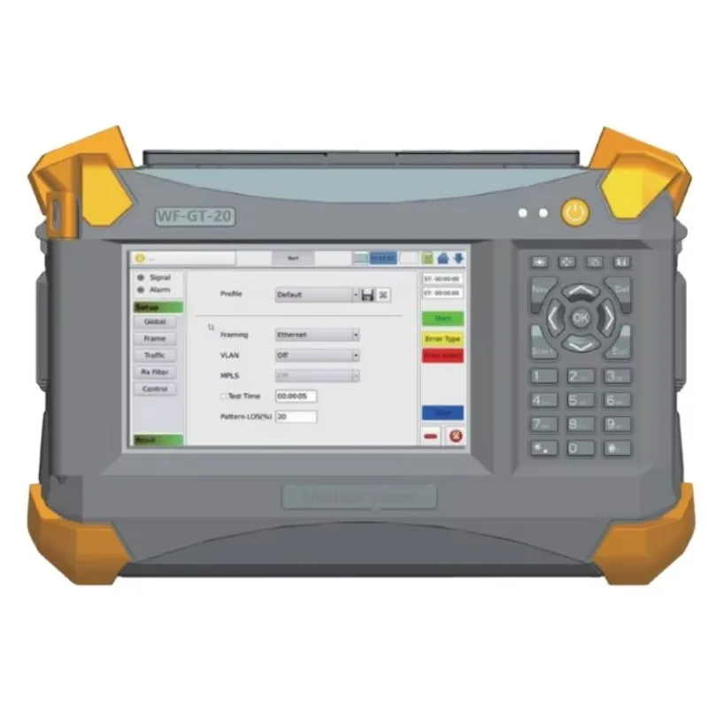 Onefind WF-GT-20  with Touch Screen Layer 1/2/3/4 BERT test 10Gbit Ethernet Cable Tester