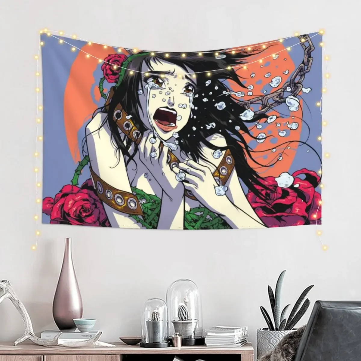 The Good Wife - Crying Tapestry Room Decore Aesthetic Bedroom Decoration House Decor Tapestry