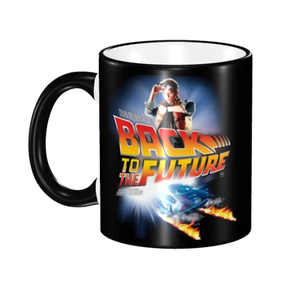 Custom Back To The Future Mug DIY Science Fiction Film Ceramic Milk Tea Coffee Cups