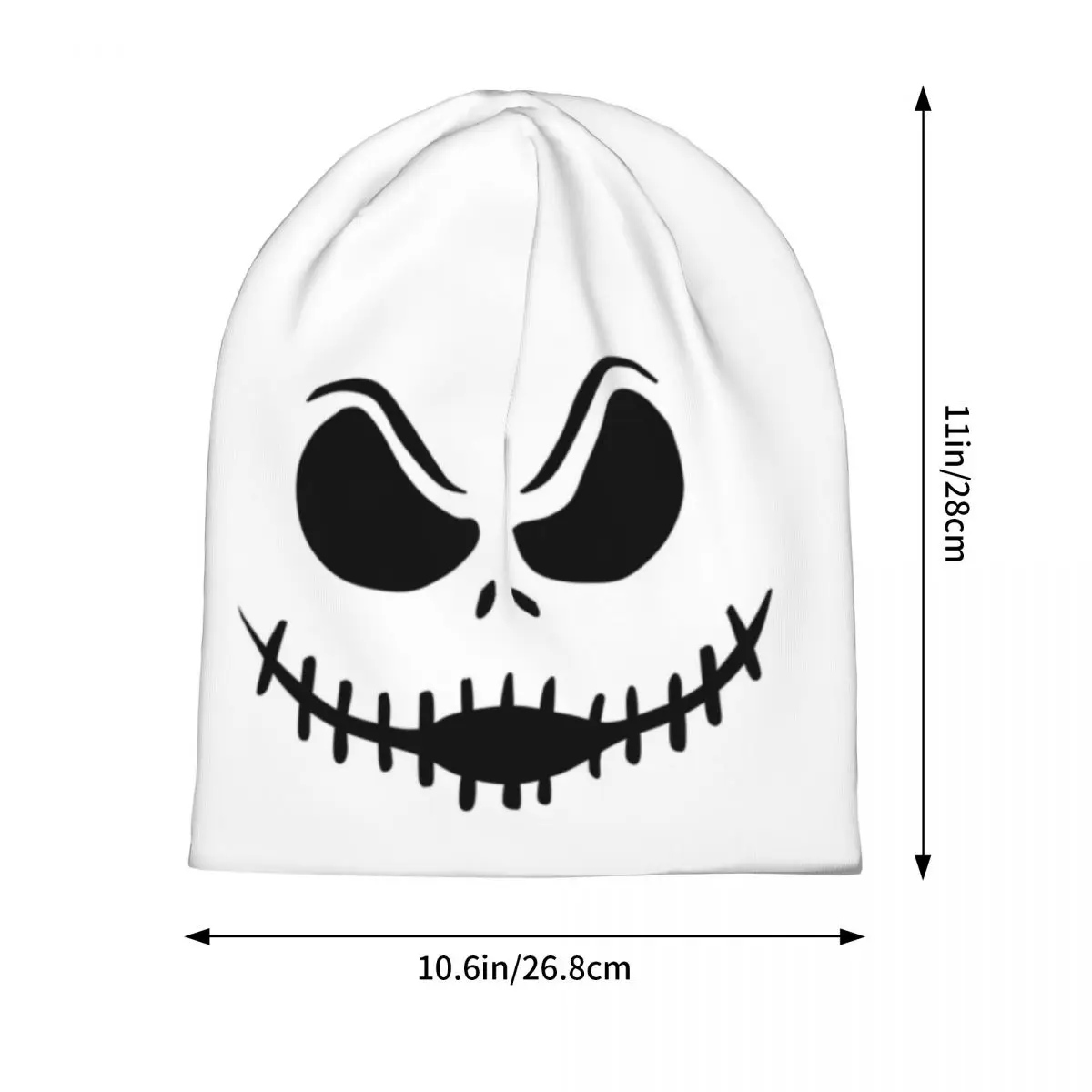 Nightmare Before Christmas Warm Knitted Cap Hip Hop Bonnet Hat Autumn Winter Outdoor Beanies Hats for Men Women Adult