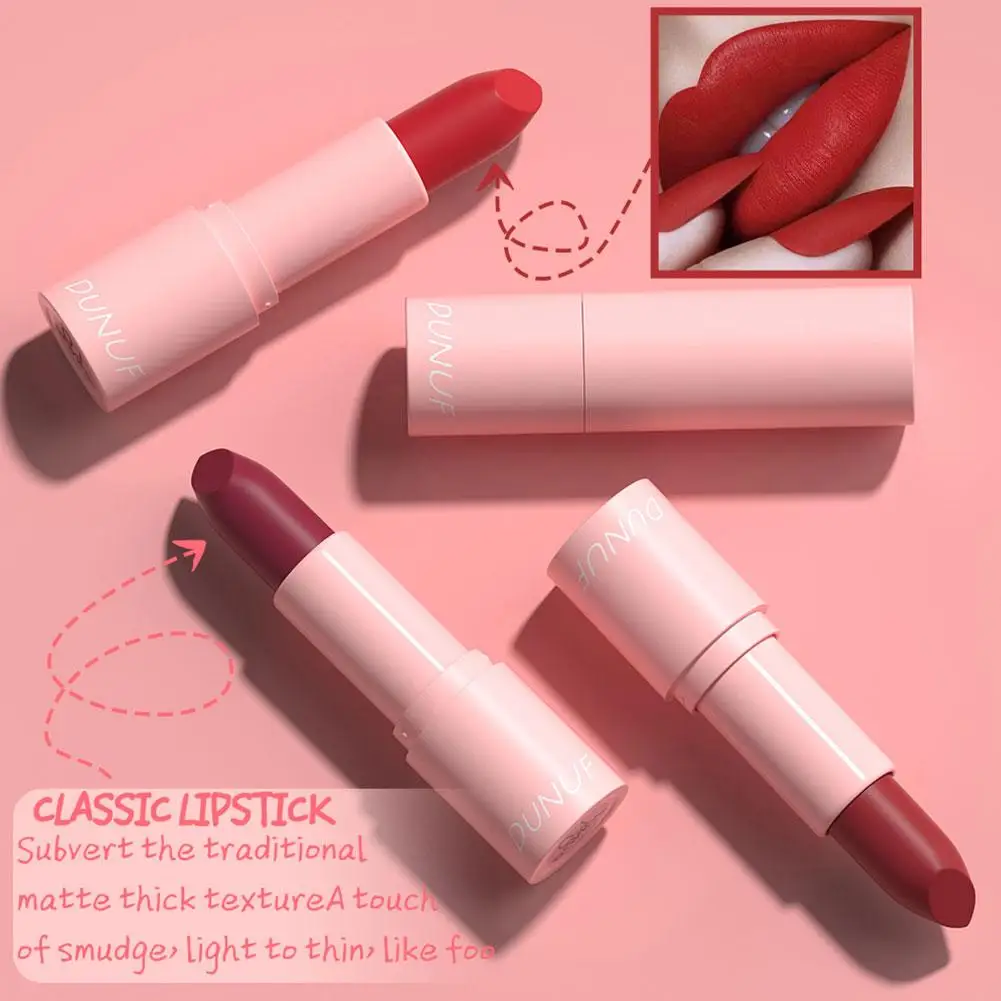 12 Color Matte Lipstick Designed Specifically For Women With Various Skin Tones Matte Finish Long-lasting Lip Gloss Cosmeti E0u0