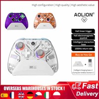 Aolion K10 Gaming Controller With Charging Dock RGB Wireless Gamepad Hall Effect Joystick Trigger For Nintend Switch/PC/Phone