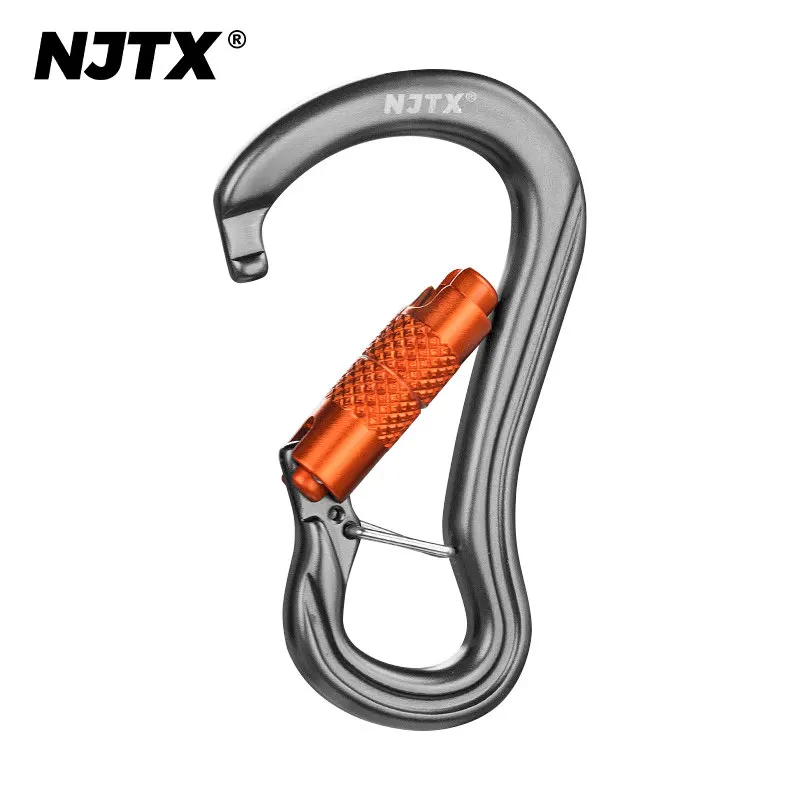 NJTX Quiet Adventure, Non-PPE Universal Two-Stage Automatic Lock Aerial Work Exploration Mini Lock Foot Pedal Connection Buckle