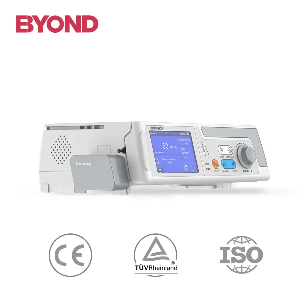 BYOND Health Care Syringe Pump Curvilinear Peristaltic IV Infusion Pump Bomba De Infusion