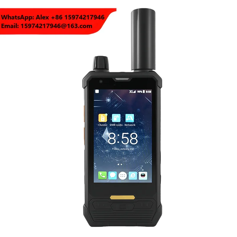 ETMY ET-AD12 Android 12 4G LTE PoC Radio DMR Digital Analog Two Way Radio With GPS IP67 Enterprise Communications