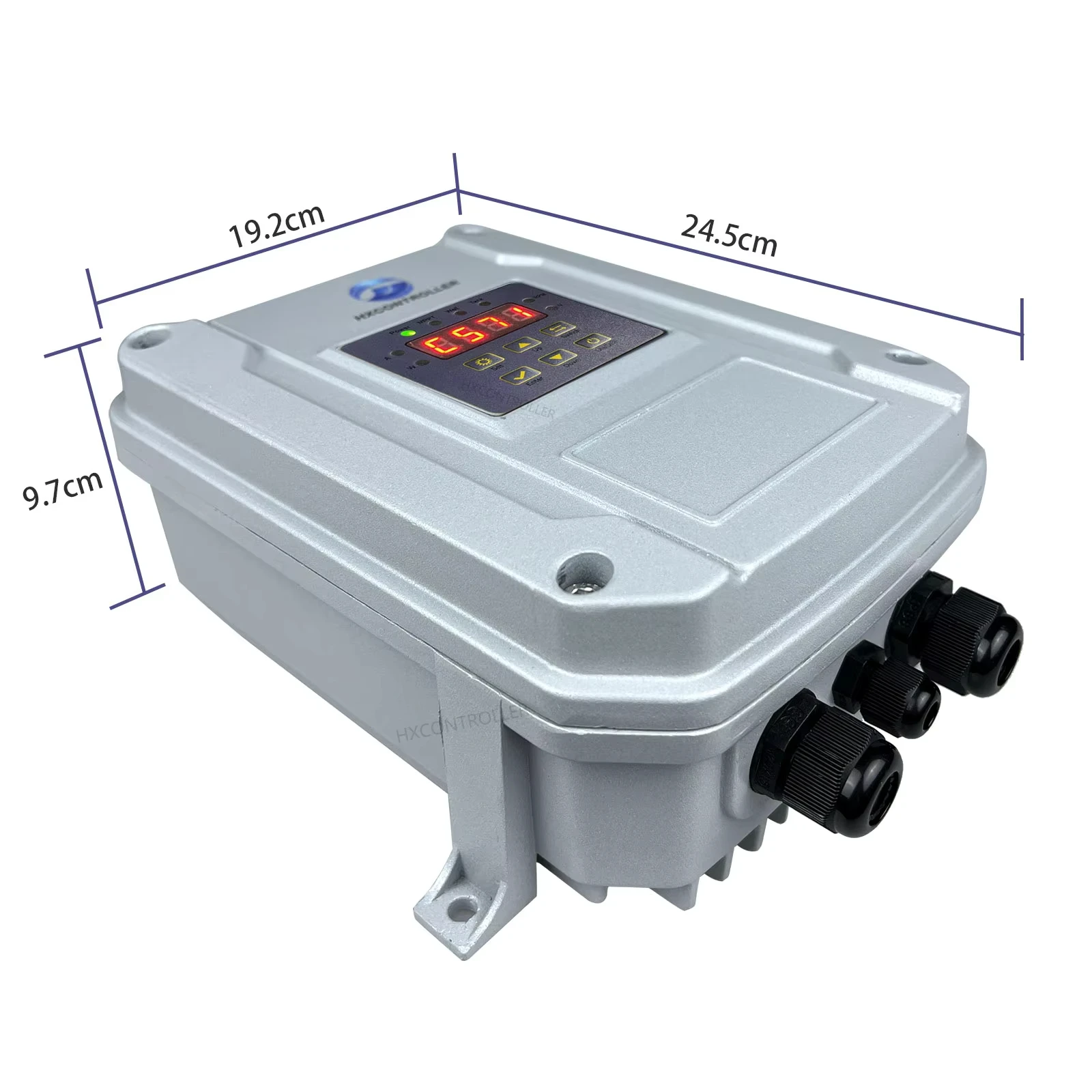 Controlador de bomba de agua Solar MPPT de aleación de aluminio 24V DC 48V 60V 72V 96V 110V DC regulador sin escobillas para bomba de pozo de 450W 900W 1400W