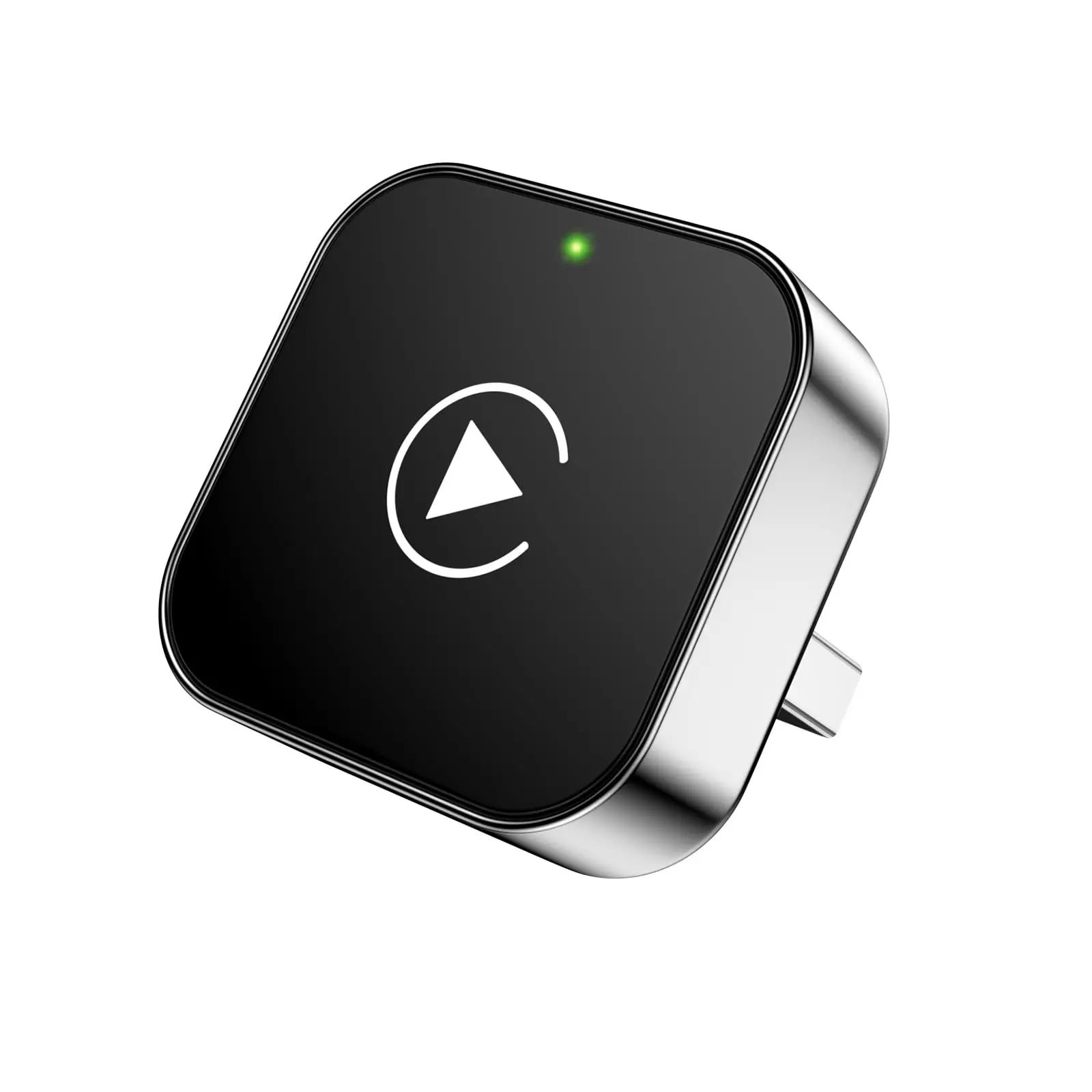 Mini 2-in-1 Car Wireless Carplay Box Wired to Wireless Android Interconnect Box, Size 2.4x2.4x2.3cm, Bluetooth 5.0, Material