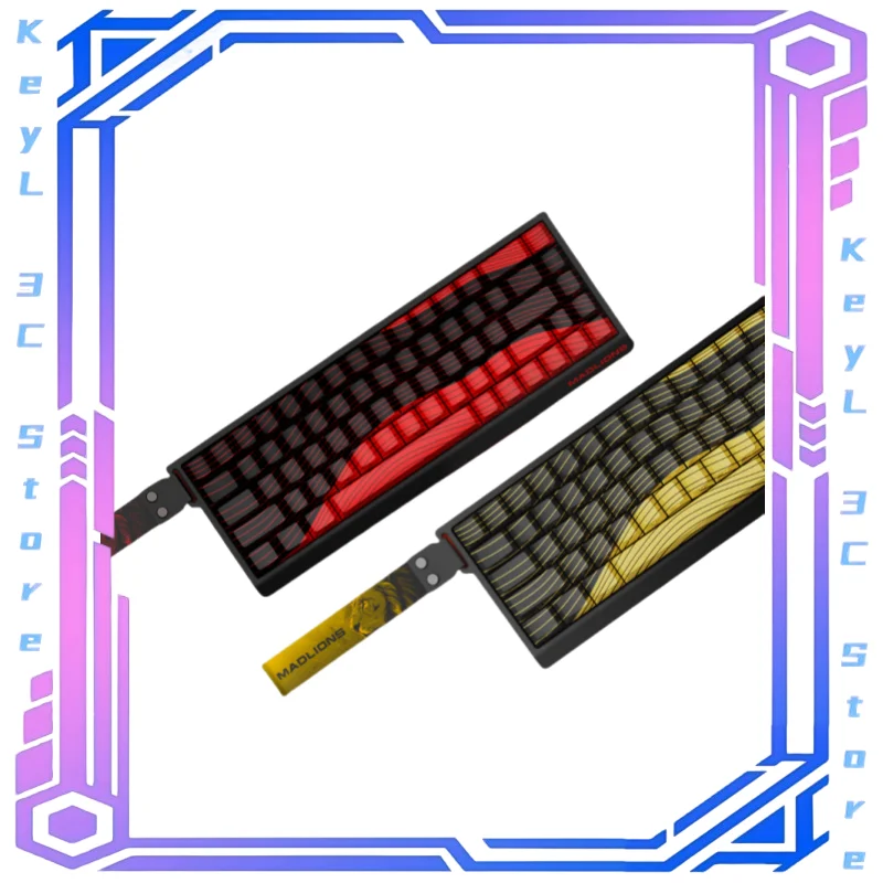 Hot Mad 60he Mad 68he Wired Mechanical Keyboard Gaming Magnetic Switch Excellent Feel High Performance Keyboard Birthday Gift