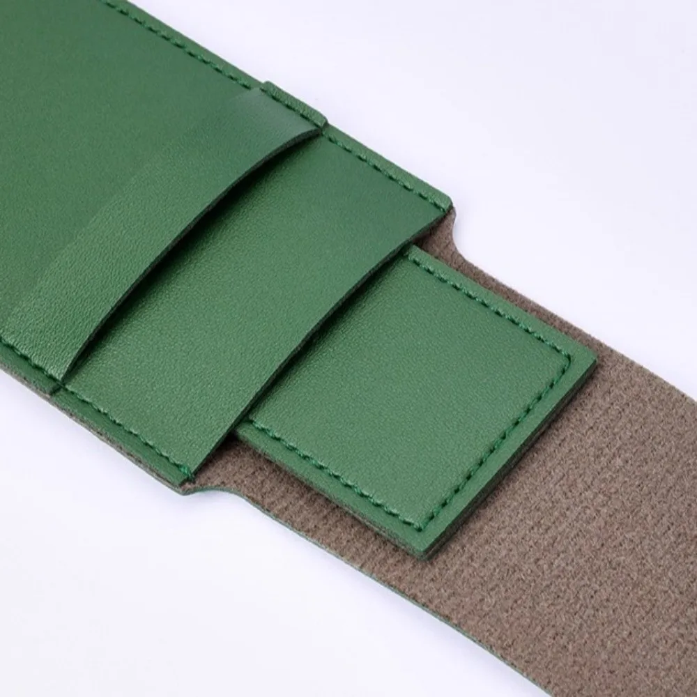 New PU Watch Bag Organizer Anti-Scratch Flip Cover Watch Storage Bag Anti-Dust Solid Color Watch Placement Bag Portable