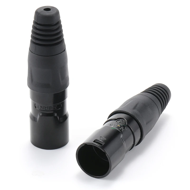 Neutrik's REAN RJ45 CAT5e CAT6A Ethernet Cable Connectors Protective Plug Shell,Fits Outdoor IP65 Network Feedthrough Receptacle