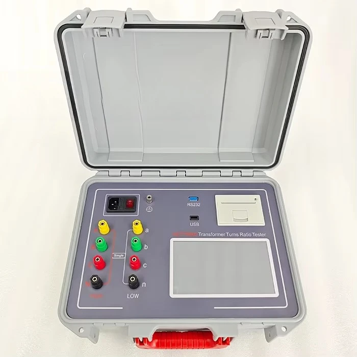 Huazheng  Electric Power Transformer Voltage Turn Ratio Test Device Three Phase Turns Ratio Tester TTR Meter