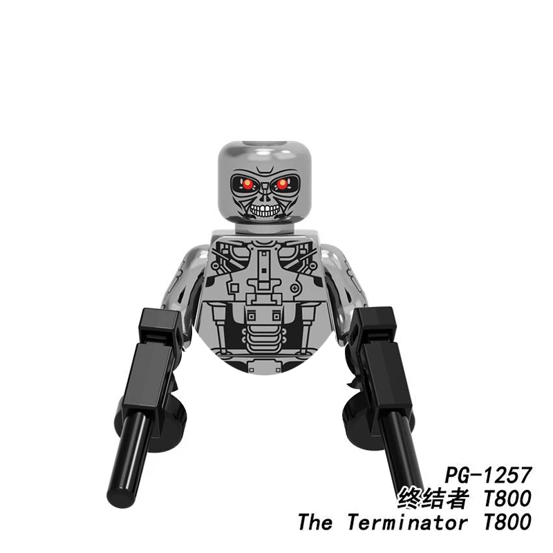 Terug naar de toekomst Bouwstenen De Terminator Mini-actiefiguren Chase John Wick Minifiguren Kerstcadeaus voor kinderen