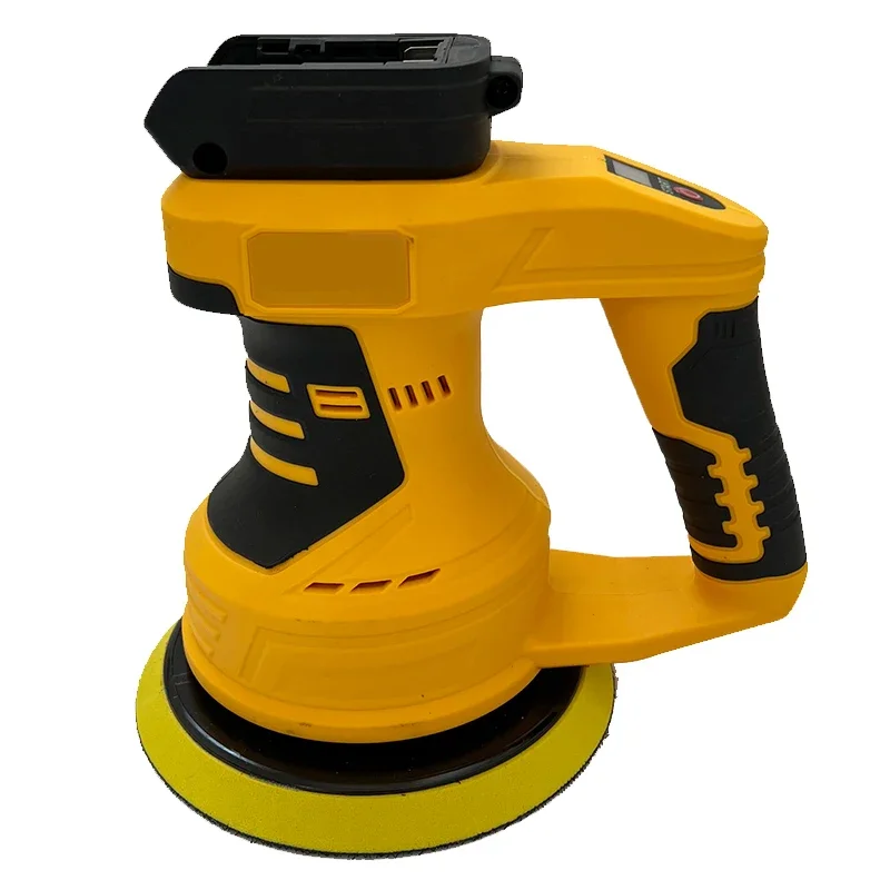 Fit Milwaukee Adjustable Speed Car Polisher & Surface Grinder Machine Digital Display 18V Battery For Makita/Dewalt