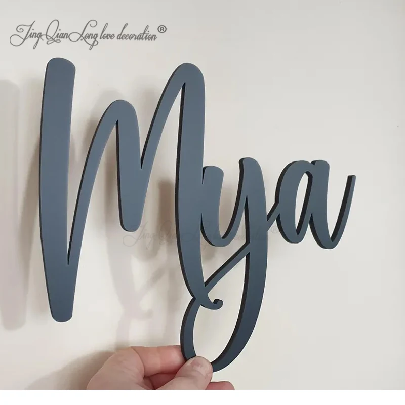 

Custom Wooden Name Sign - Custom Wood Sign - Name for Baby Room - Name Wall Décor- Personalised Name Sign - Wall Name for Nurser