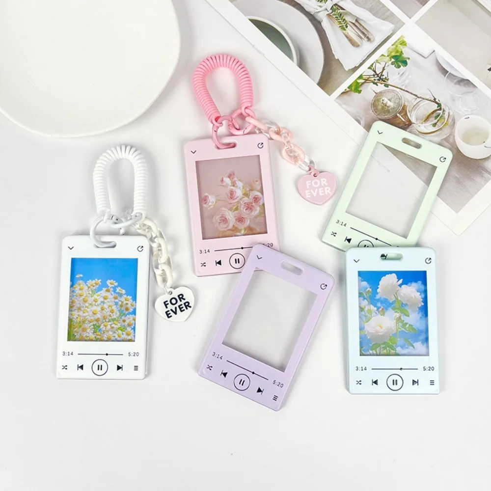 1 Piece Creative Kpop Card Holder Korean Fashion Display Student Card Protector for Kids Idol Photocard Holder Student Supplies