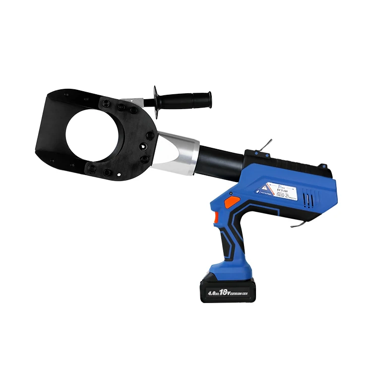 

ECT-105 LCD Hydraulic Armoured Cable Cutter Electric Battery Powered Cutting Tool