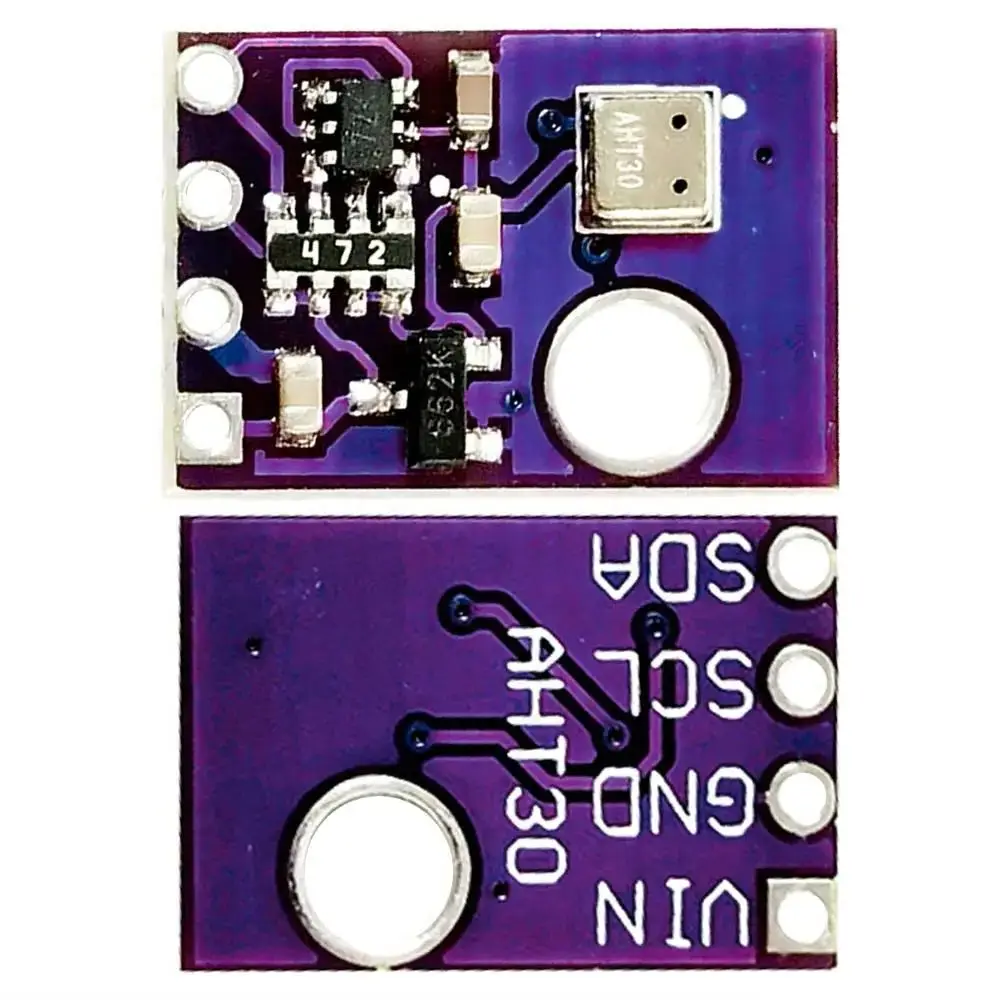 AHT30 Temperature and Humidity Sensor Module I2C Digital Signal High Precision Wide Voltage Range 2.2-5.5 VDC for Smart Home