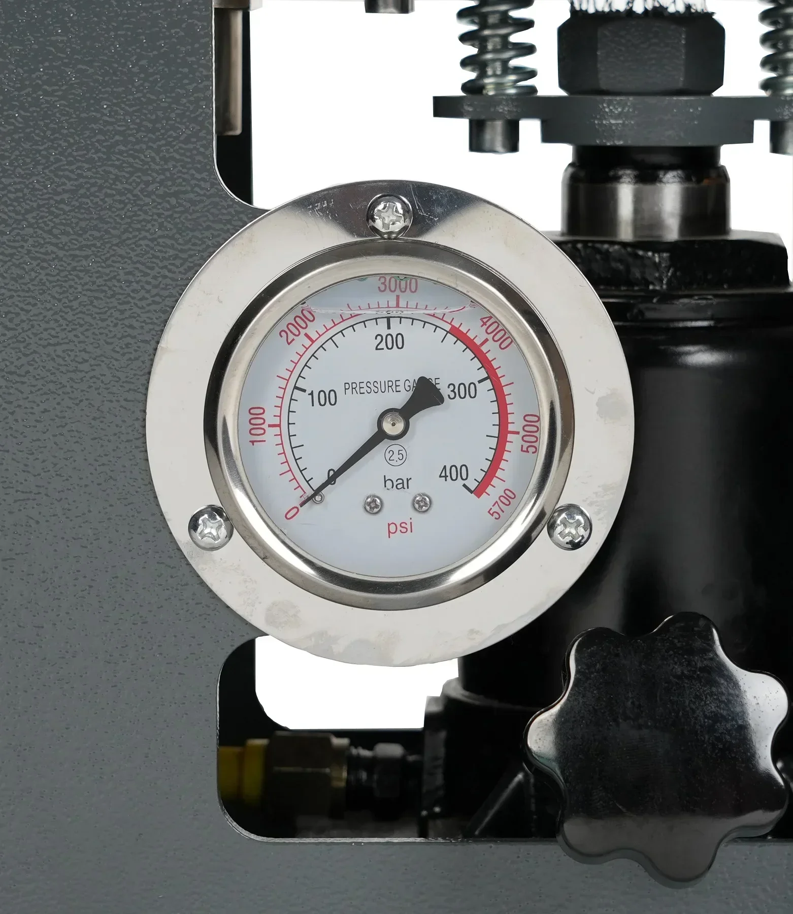 ممتاز أعلى جودة مقبس هيدروليكي 10 طن الضغط 6*12 سنتيمتر آلة الصحافة الحرارة لوحات التدفئة المزدوجة مع مقياس الضغط #5