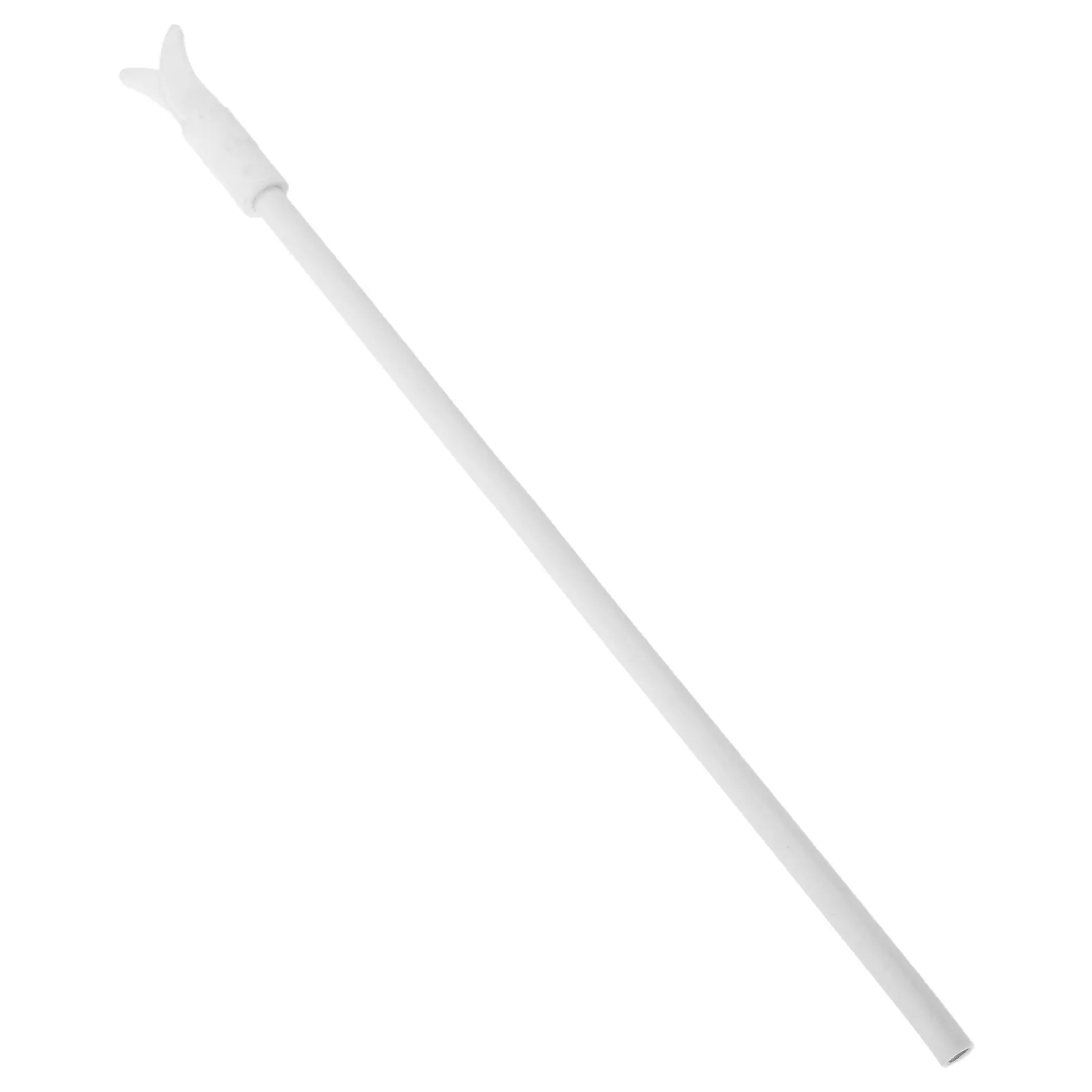 Ptfe Lab Stirrer Paddle 25Cm White Overhead Mixing Rod Corrosion Resistant Non Stick Chemical Stirring Paddle Laboratory Stirrer