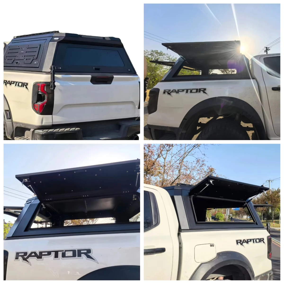 

STLF Durable Aluminum Alloy High Canopy Cover For Pickup Trucks-Easy Installation & Cargo Protection Auto Part