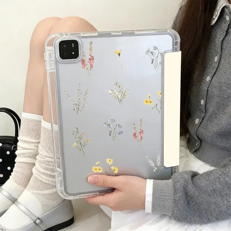 Multi View Angles 3+Y Fold Case For Xiaomi Pad 5/5Pro 6/6Pro 11 Xiaomi Pad 7/7Pro 8/8Pro 11.2 Redmi Pad SE 11 Pro/Pro2 12.1