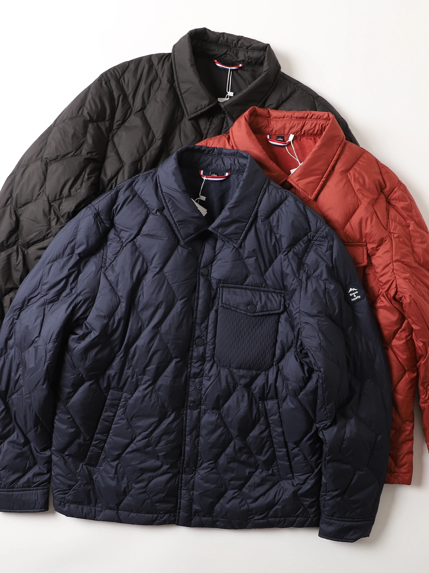 

Мужская теплая куртка Sli Warm 90 White Du с наполнителем из пуха, осенне-зимняя, с ромбовидным узором, воротником-стойкой, повседневная, модная верхняя одежда