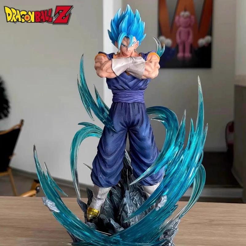 New 33cm Dragon Ball Anime Figure Vegetto Figure Vegetto Static Action Figurine Model Statue Doll Collection Decoration Toy Kid