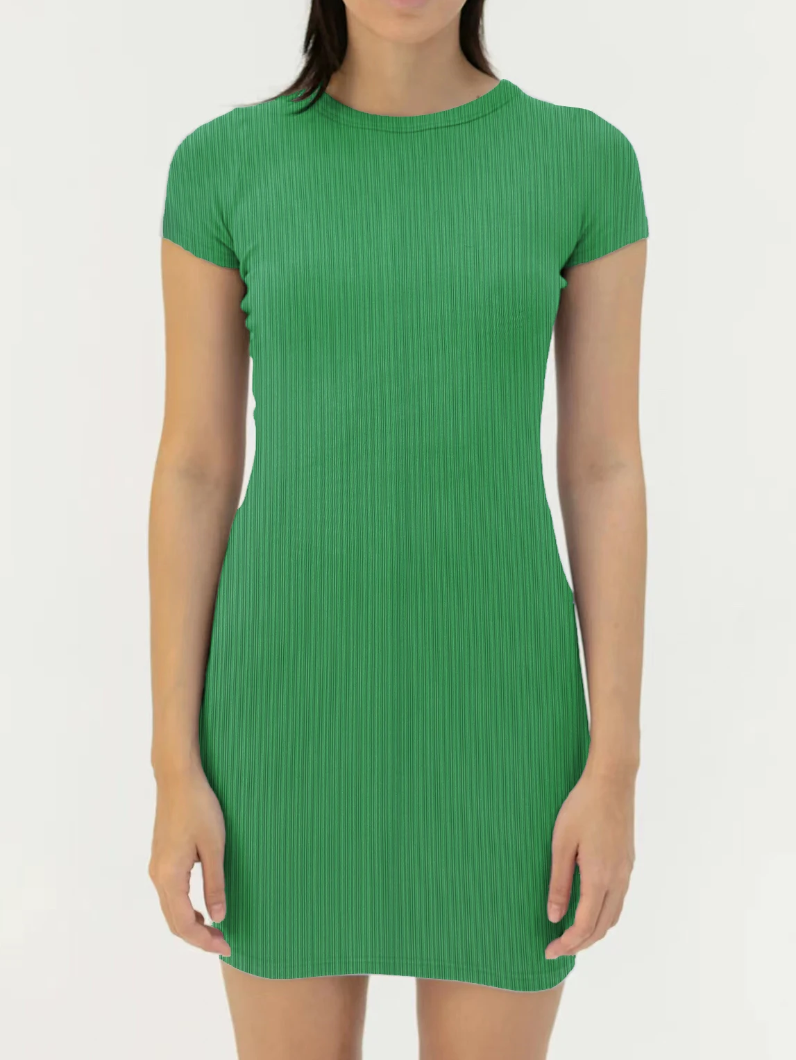 Elegant Long Sleeve Basic T-Shirts, Solid Casual T-Shirts For Spring & Fall, Women's Clothing