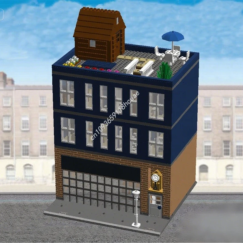 

2613pcs MOC Antiques Shop Educational Model Building Blocks Christmas Gift Creative Learning and Assembly Kit