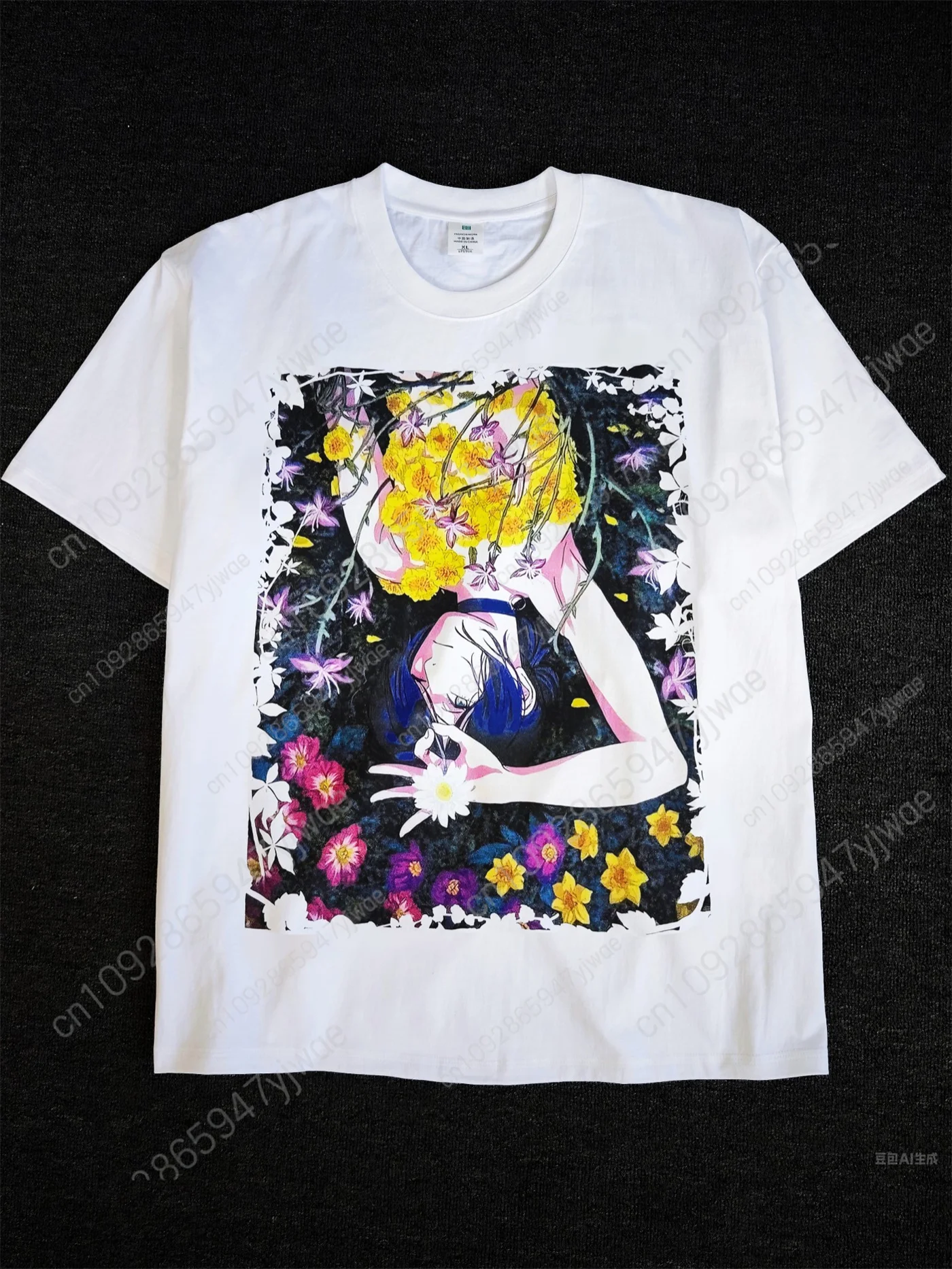 أنيمي بالمنشار رجل – الفيلم: Reze Arc تي شيرت المتضخم خمر قميص مانغا دينجي باور Reze تي شيرت المرأة #2