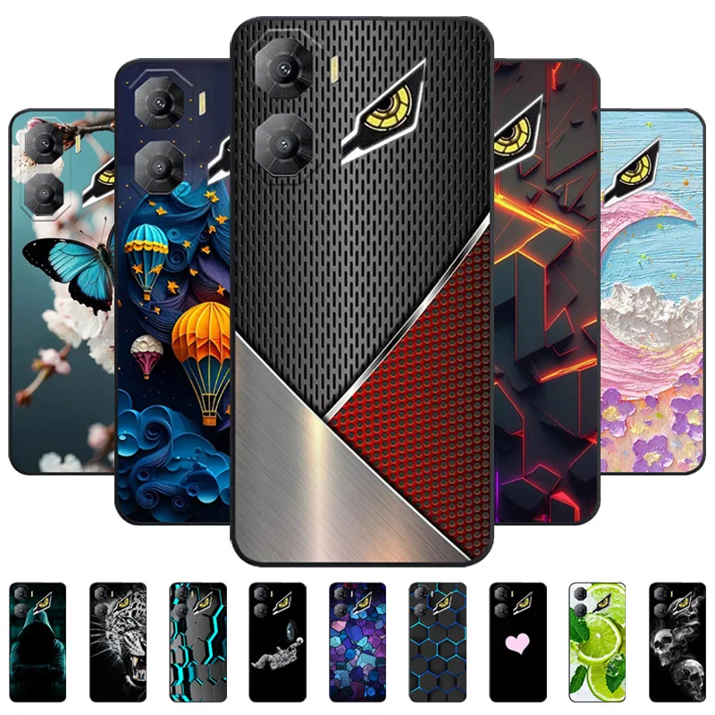 For ZTE Nubia Neo 3 5G Case Z2464N Shockproof TPU Silicone Back Cover For Nubia Neo3 Soft Phone Case Camera Protection Fundas