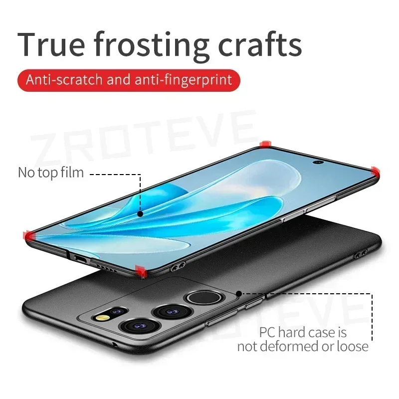 For VivoV29 Pro Case ZROTEVE Ultra Thin Hard PC Matte Cover For VIVO V29 V27 V27E V23 V23E V25 Pro VivoV27 VivoV27E Phone Cases