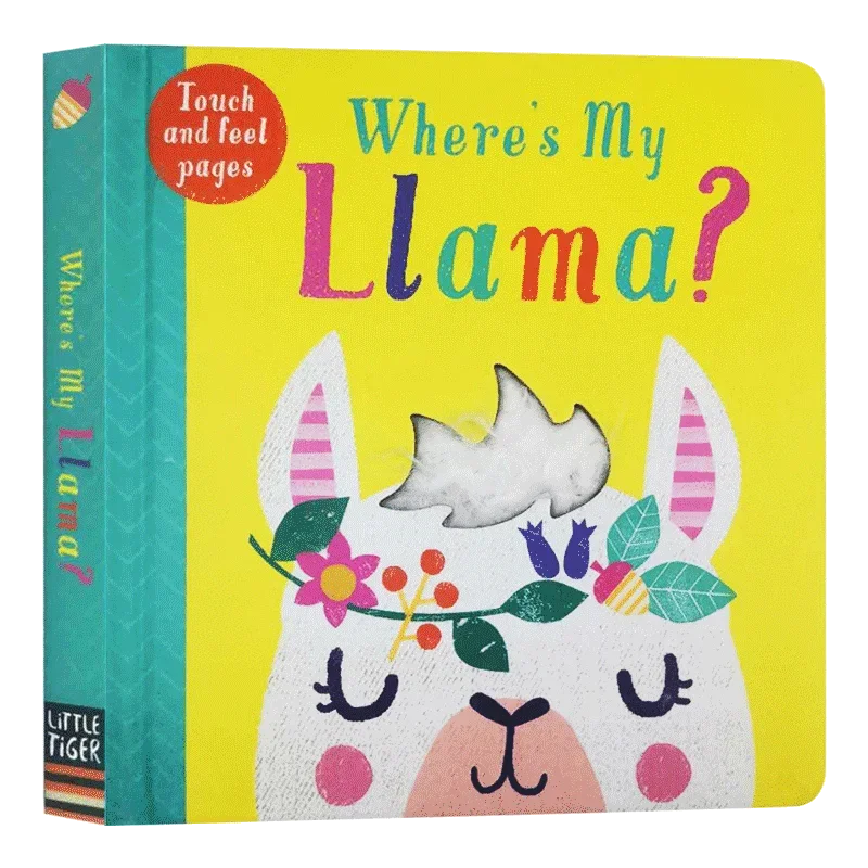

Where's My Llama, Baby Children's books aged 1 2 3, English picture book, 9781912756292