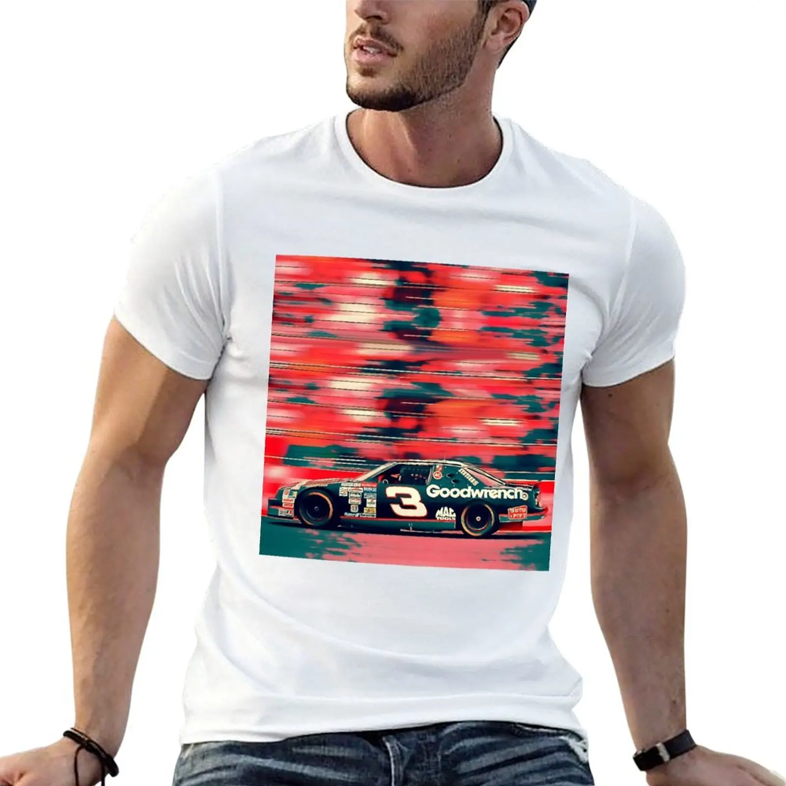 Dale Earnhardt 94 Sunset T-Shirt anime tshirt t shirts with prints funny t shirts cotton T-shirt